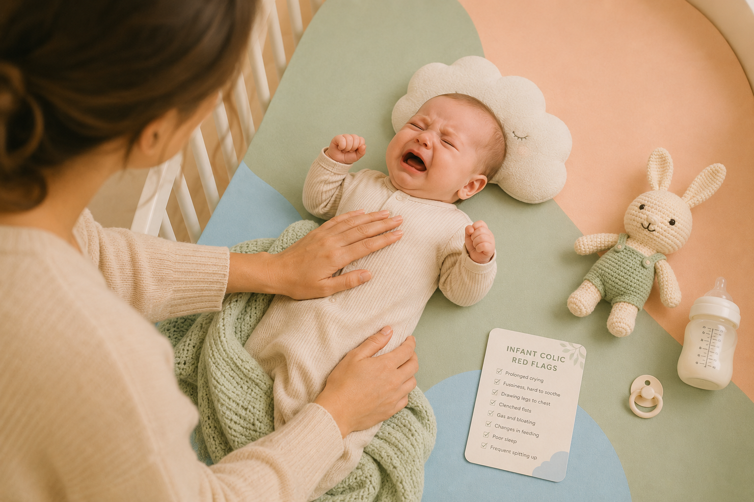 Infant Colic Red Flags: How to tell if it’s colic or something more serious