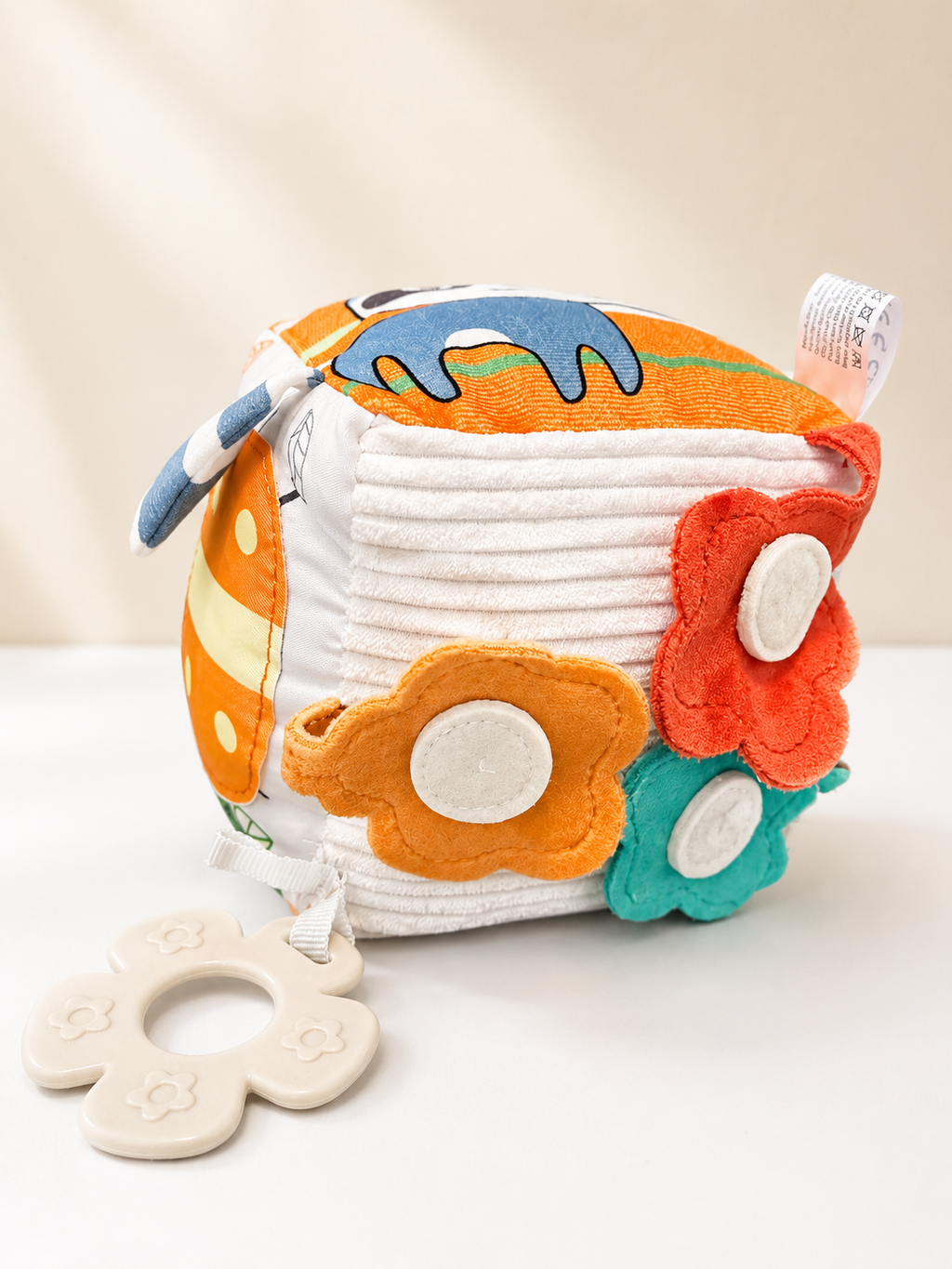 Montessori Sensory Activity Cube for Babies 6-36 Months