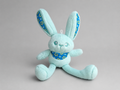 Cute Pink Plush Bunny Toy – Children's Plush with Adjustable Floppy Ears